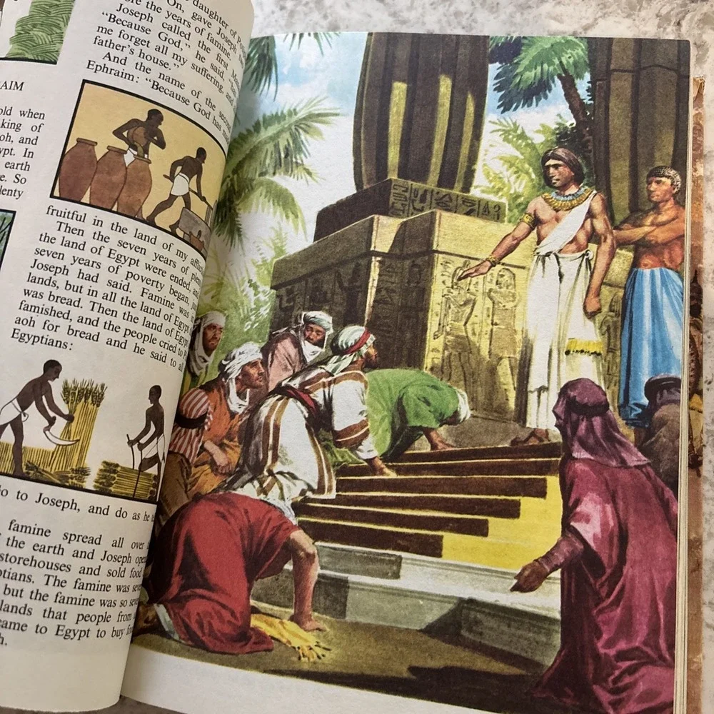 The Children's Bible‎ 1972 Excellent Golden Press Illustrated Bible Stories